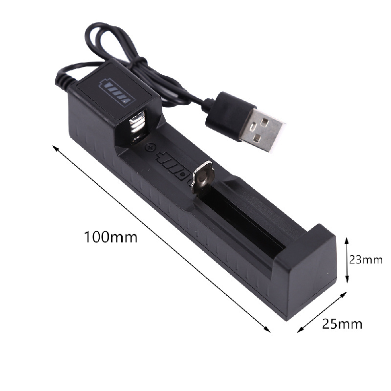 Universal 18650 Battery Charger Smart USB Chargering for Rechargeable Lithium Battery Charger Li-ion 26650 14500 17670