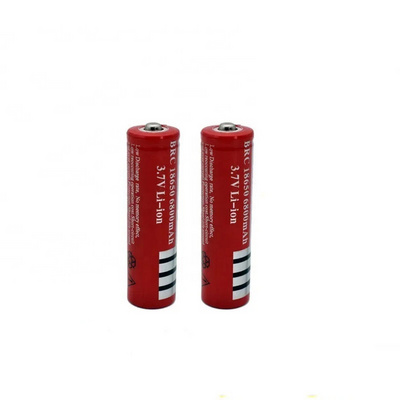 18650 battery 3.7v 6800mah for LED flashlight lithium battery large capacity long endurance battery