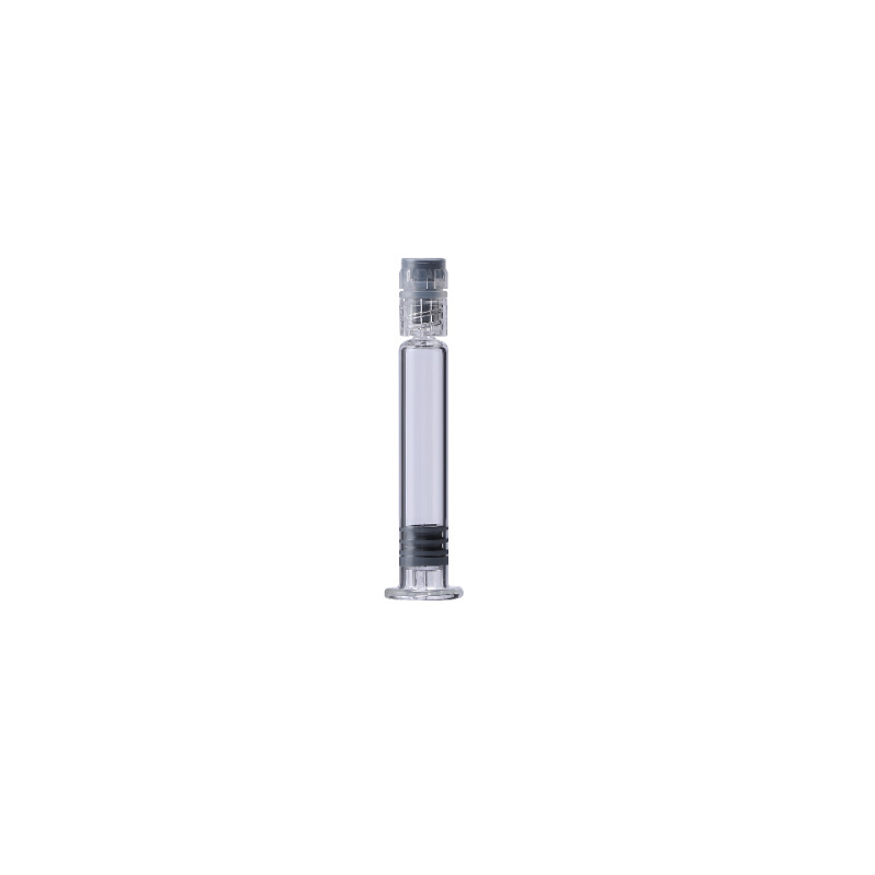 1ml 2ml 3ml high quality glass injector with graduated 5ml cosmetic oil syringe with luer lock custom packaging