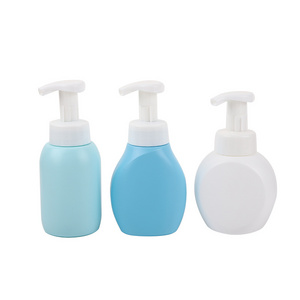 New design 300ml sanitizers empty bottles foaming soap bottle shampoo bottle for shower gel