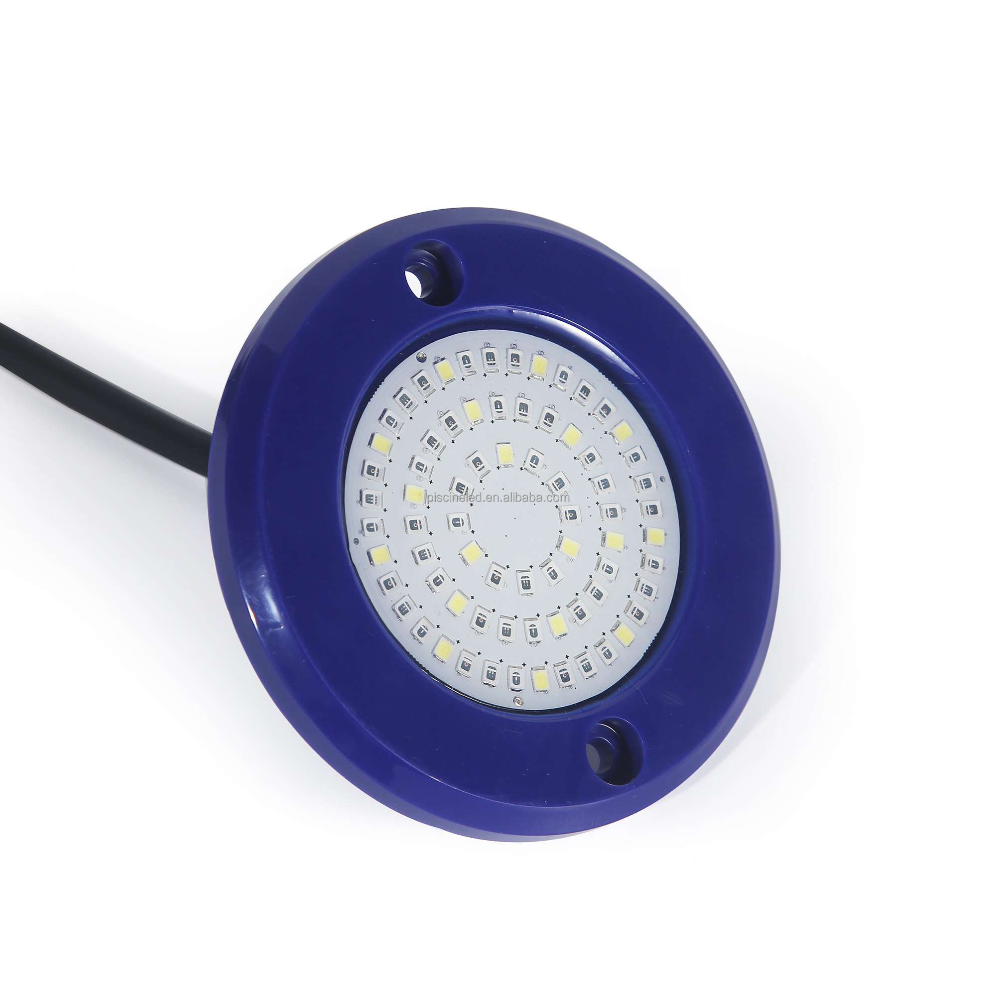 IP 68 waterproof Slim LED Pool Light Plastic Full Resin Filled 10W Underwater Pond Pool Lamp