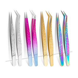 Direct Factory Pissco For Super Hard High Precision Anti Static Tweezers For Eyelash Extensions Lashes Tools Made in Pakistan