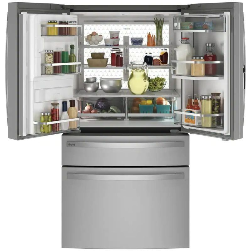 Profile Smart 4-Door French Door Refrigerator