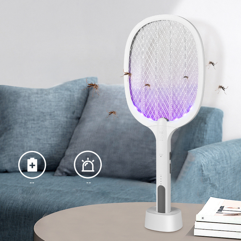 New product armadilha mosquito battery powered lamp best fly electronic killer racket bug zapper china electric mosquito swatter