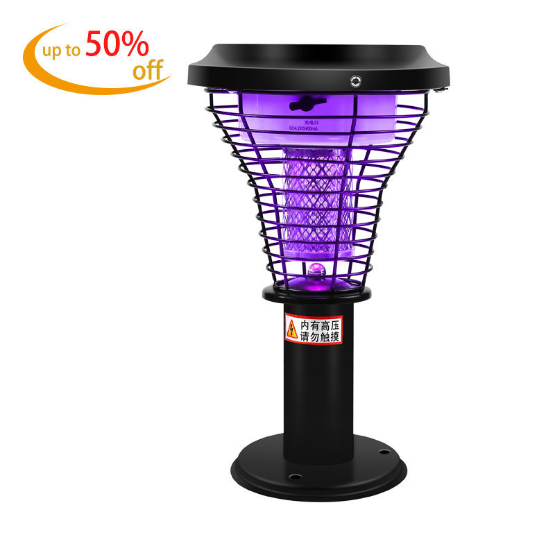 2020 photocatalyst mosquito repellent bulb bug zapper electric insect killer moquito killing light solar mosquito killer lamp