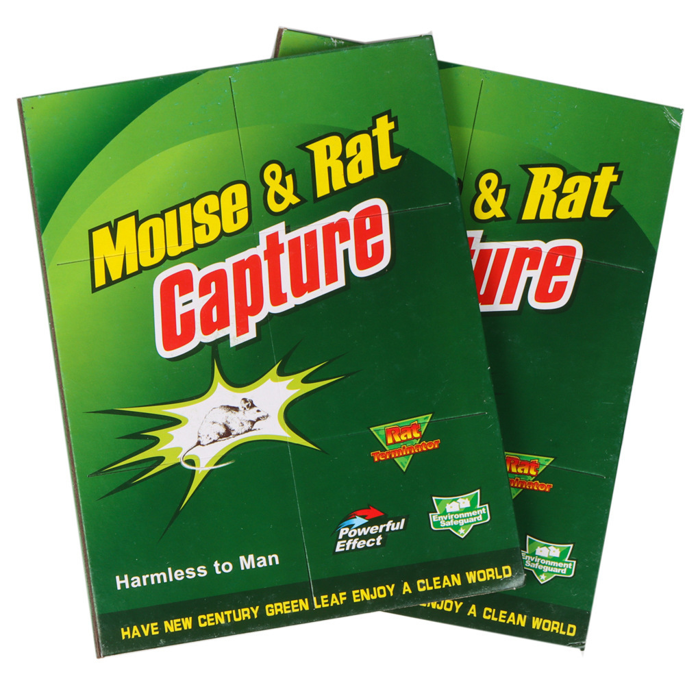 Cheap Mouse catcher pad paper Rat sticky trap book glue board mice sticker rodent repellant mous glue trap mouse glue traps