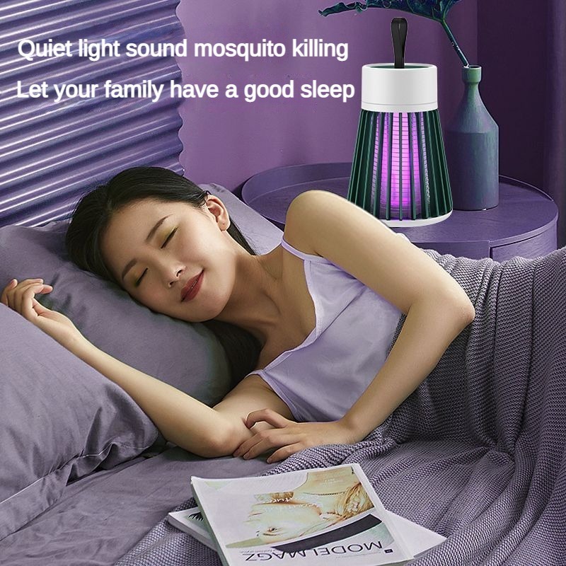 Wholesale Sky Eye Safe Strong Suction Silent USB Plug LED Mosquito Trap Repellent Zapper Killing Killer Lamp With Purple Light