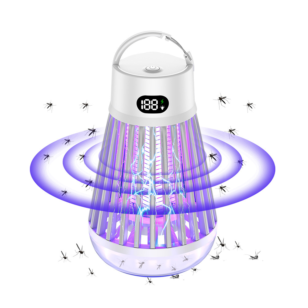 2024 new products Indoor Smart Moths Fruit Flies Trap Electric House Flies Gnat Trap Moth Killer Plug In bug zappers