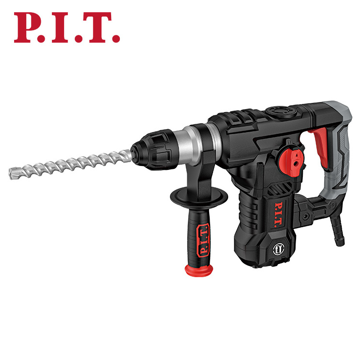 1500w Hammer Drill 4-Functions Corded 8.5Kg SDS-plus Chuck 6J Heavy Duty Concrete Masonry Hammer Drills Corded