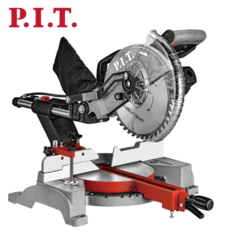 Strong Stable Wood Aluminum Bevel Mitre Cutting 255mm Electric Sliding Miter Saw