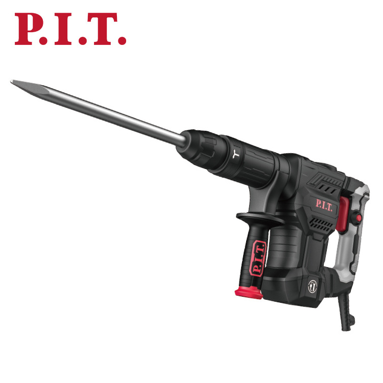 1500w Black Industrial Electric Concrete Demolition Breaker Professional SDS MAX Rotary Hammer Drill