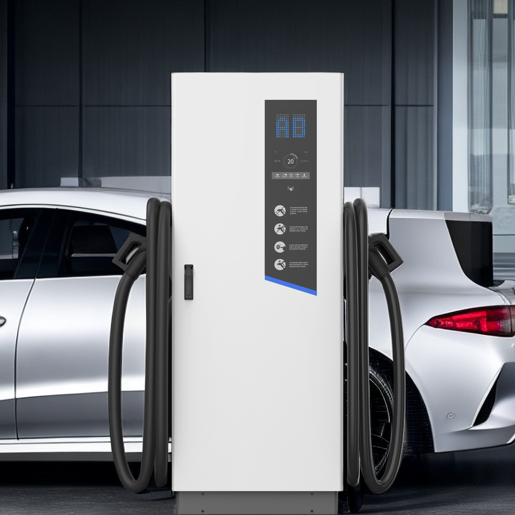 3 phase commercial ev charger station level 3 wallbox charger auto ev charging station 120 KW dc charger ev