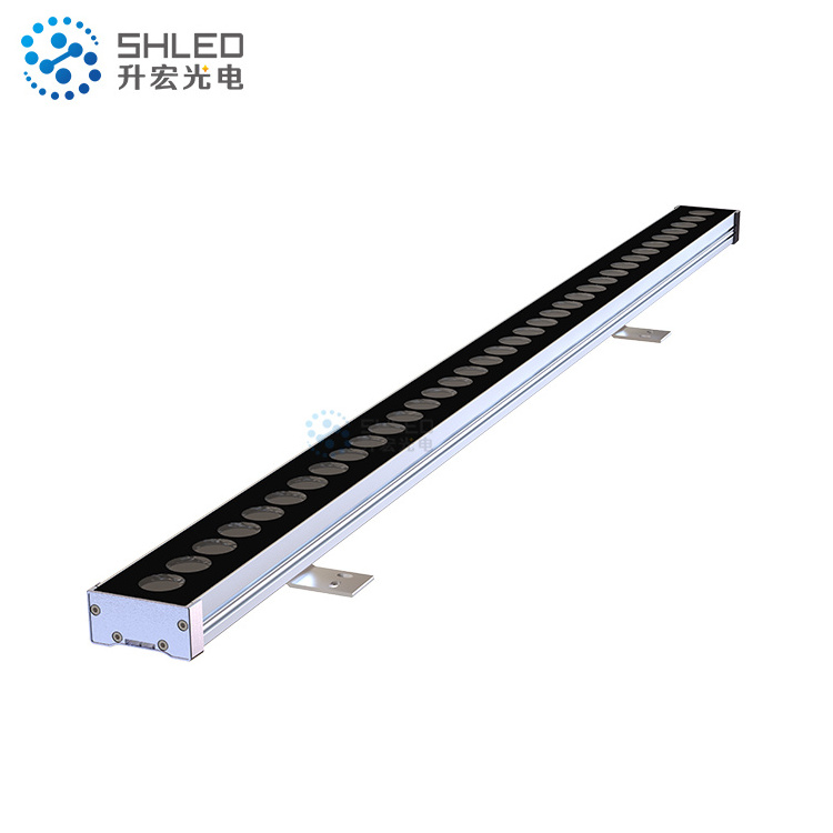 hight brightness 48W dc24v led strip recessed wall washer light housing led pixel bar