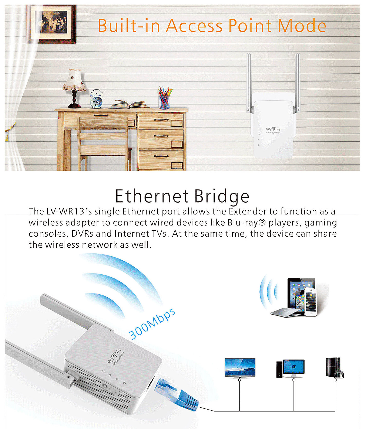 High Quality Wireless Wi-fi Range Repetidor Kuwait Wifi Repeater Extender