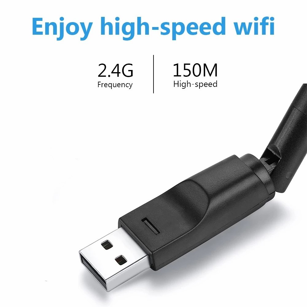 150Mbps USB WiFi Bluetooth 5.0 Adapter 2in1 Dongle Dual Band 2.4G&5GHz USB WiFi 5 Network Wireless Wlan Receiver DRIVER FREE