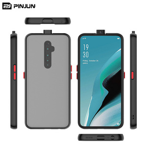 Smoke Translucent Clear Matte Pc Tpu Hard Protective Phone Case Back Cover For Oppo Reno8 T 5G Pro 4G Reon9 Pro+ Reno 2Z