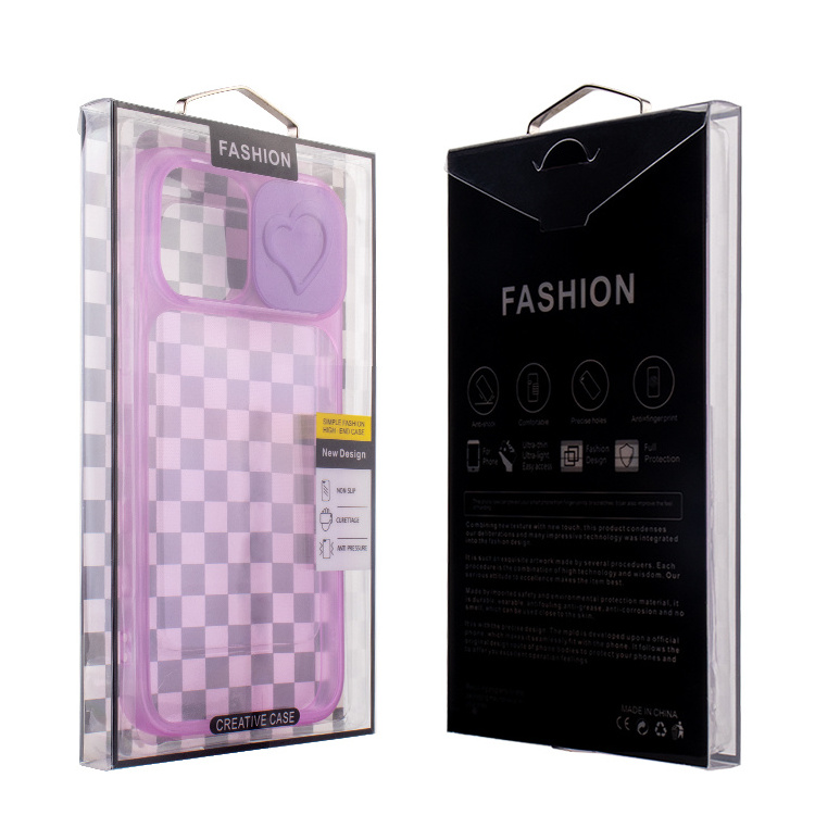 China Factory Custom Logo Retail Box Packaging Mobile Phone PVC Packages Box For iPhone Samsung Phone Case Package