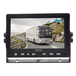 PJAUTO 7 Inch AHD 720P LCD Bus Monitor Backup Camera Monitoring System