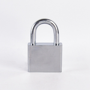 Free Sample Heavy Durty iron Steel Padlock Safety Pad Lock with Hardened Chrome plated Shackle 30/40/50/60mm square key