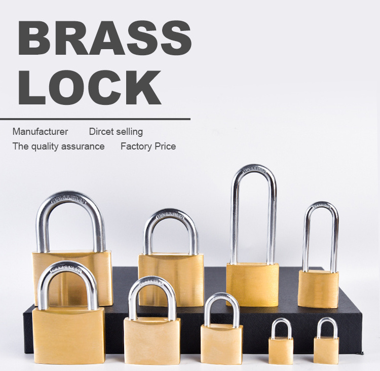 Free Sample small Lock 15mm Top Security Pad Lock High Safety Padlocks Keyed Alike Small Mini Cheap Copper solid Brass Padlock