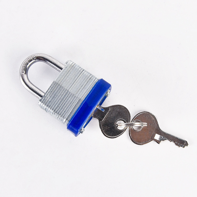 New Hot Selling Durable Padlock 50mm Waterproof And Secure Laminated Steel Padlock