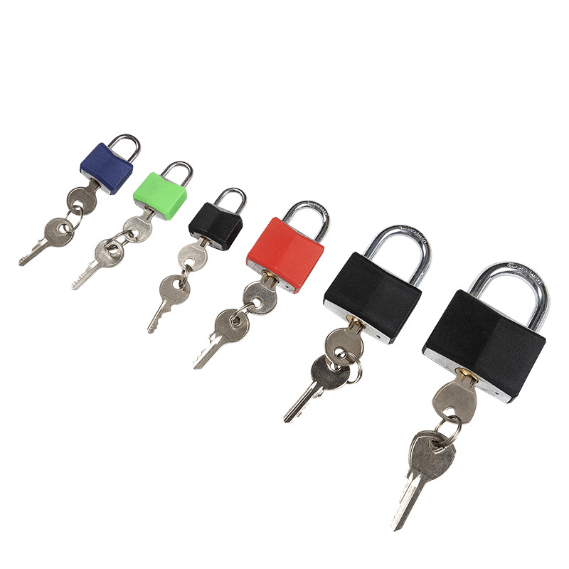 Free sample Oem Accepts Multiple Sizes Of All Copper Lock Cylinder Locks Key Aluminum Padlocks 20/30/40/50mm