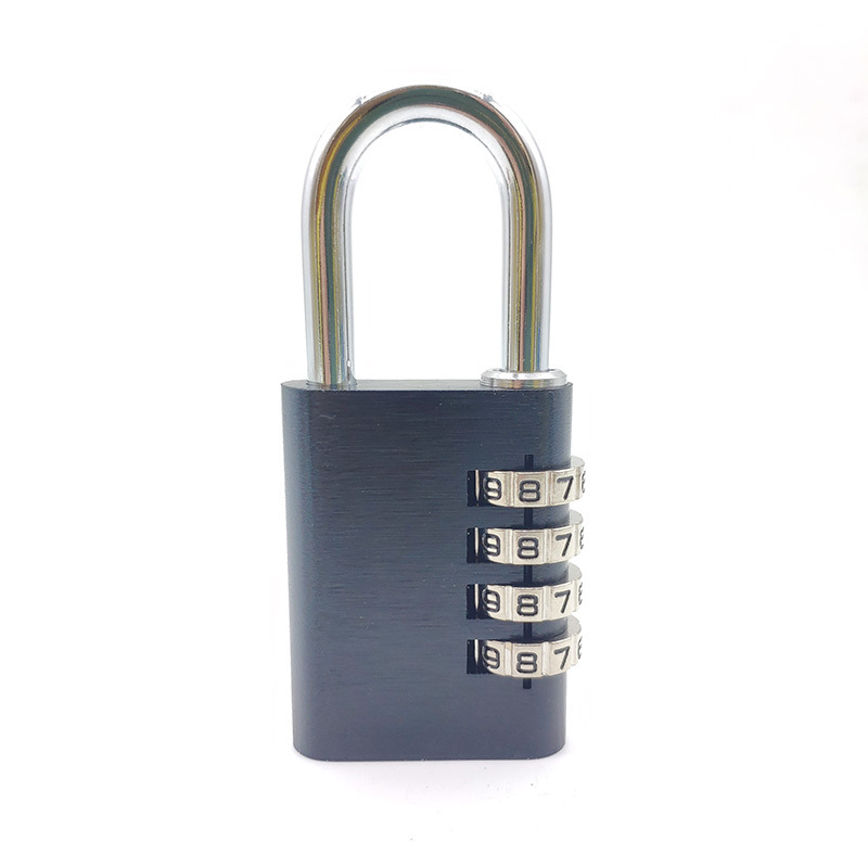 Sample available Hot Selling High Quality Multi Color Aluminium Digital Combination Padlock Luggage Lock