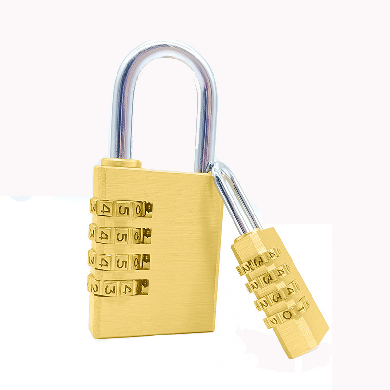 Keeper Factory wholesale Combination Padlock 4 Digit Outdoor Waterproof Padlock for School Gym Locker, Fence