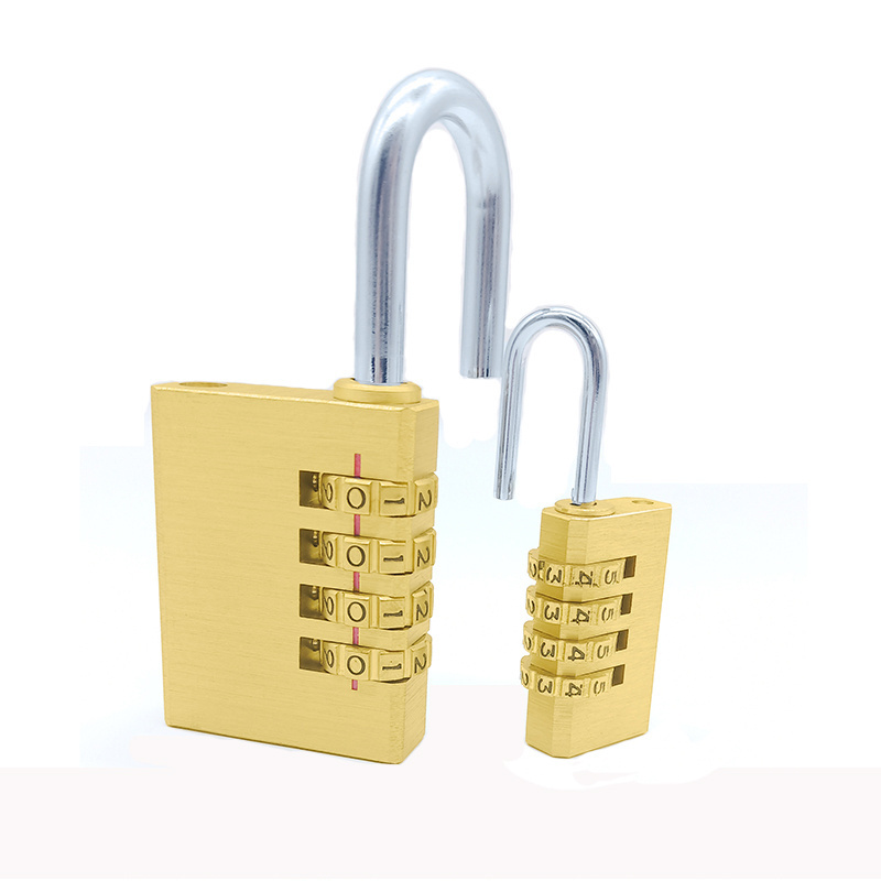 Keeper Factory wholesale Combination Padlock 4 Digit Outdoor Waterproof Padlock for School Gym Locker, Fence