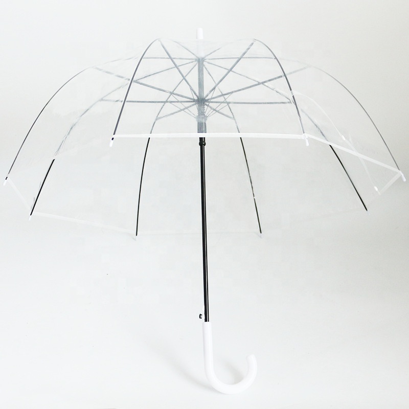 Unique Rain Umbrellas Fashion Design Hot Selling Totes Women's Transparent Clear bubble Umbrella