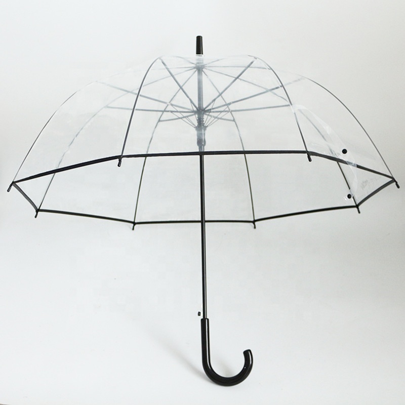 Unique Rain Umbrellas Fashion Design Hot Selling Totes Women's Transparent Clear bubble Umbrella