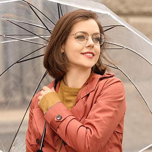 Transparent Windproof Rain Transparent Umbrella Newest Design Clear Umbrella With Custom Logo