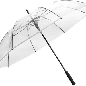 Transparent Windproof Rain Transparent Umbrella Newest Design Clear Umbrella With Custom Logo