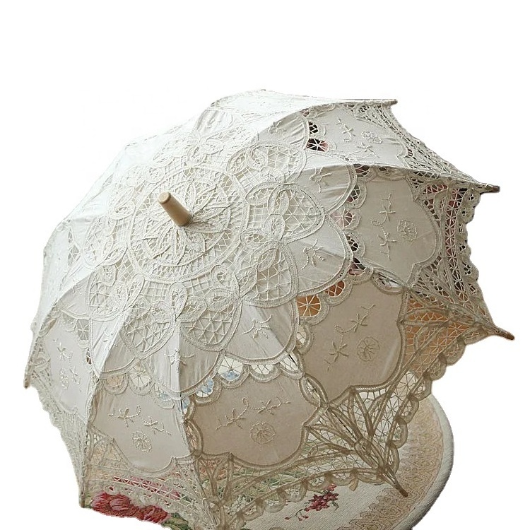 indian wedding umbrella Mini Capsule Pocket white umbrella