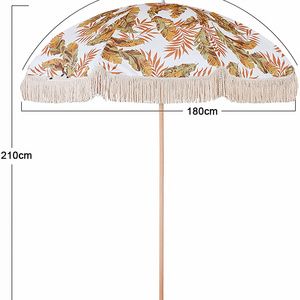 Windpoor Large Size Umbrella For Rain Oxford Fabric Umbrella Jumbo Australia Bohemian Beach Umbrella