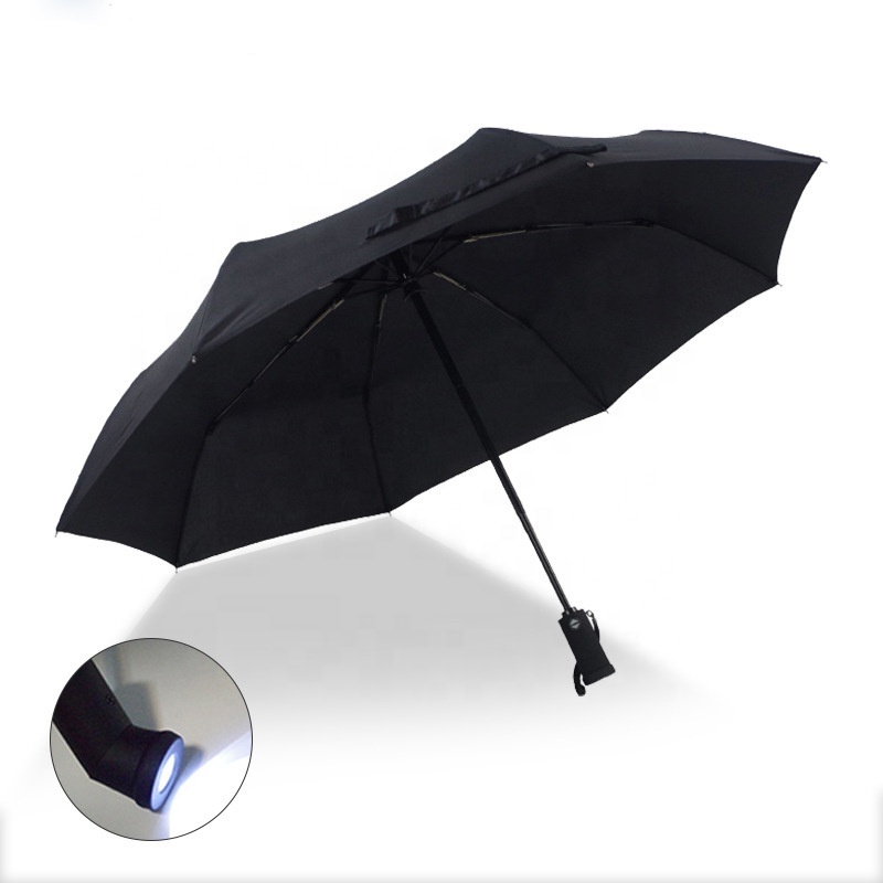 Sun Umbrella Replacement Cover Shoulder Umbrella Adults Umbrella For Rain With Led Flashlight