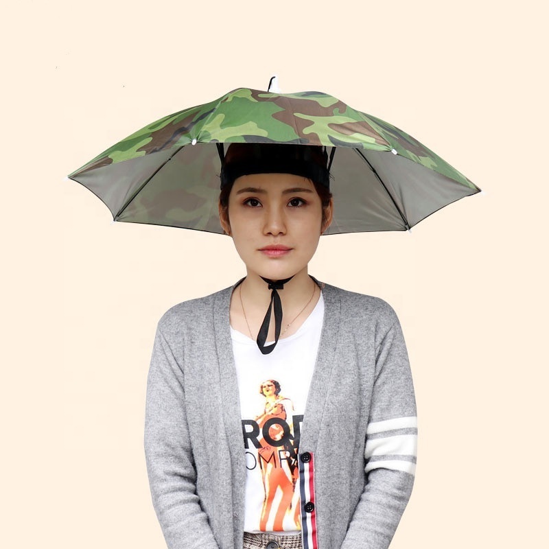 Customized Sunshade Hat Umbrella Manufacturer Wholesale Windproof Sunshade Hat Umbrella