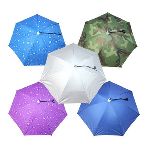 Customized Sunshade Hat Umbrella Manufacturer Wholesale Windproof Sunshade Hat Umbrella