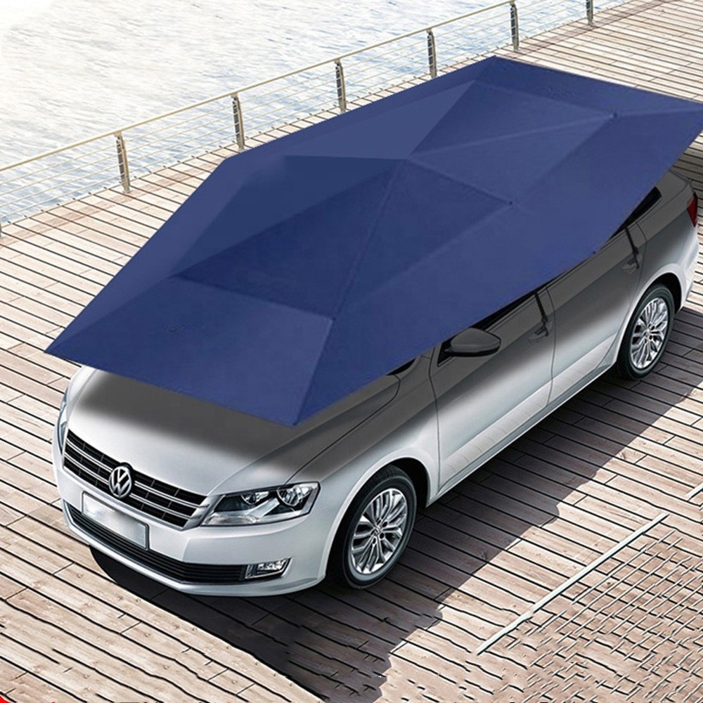 Car umbrella with remote control Outdoor Automatic Sun Shade umbrella car windshield sunshade umbrella