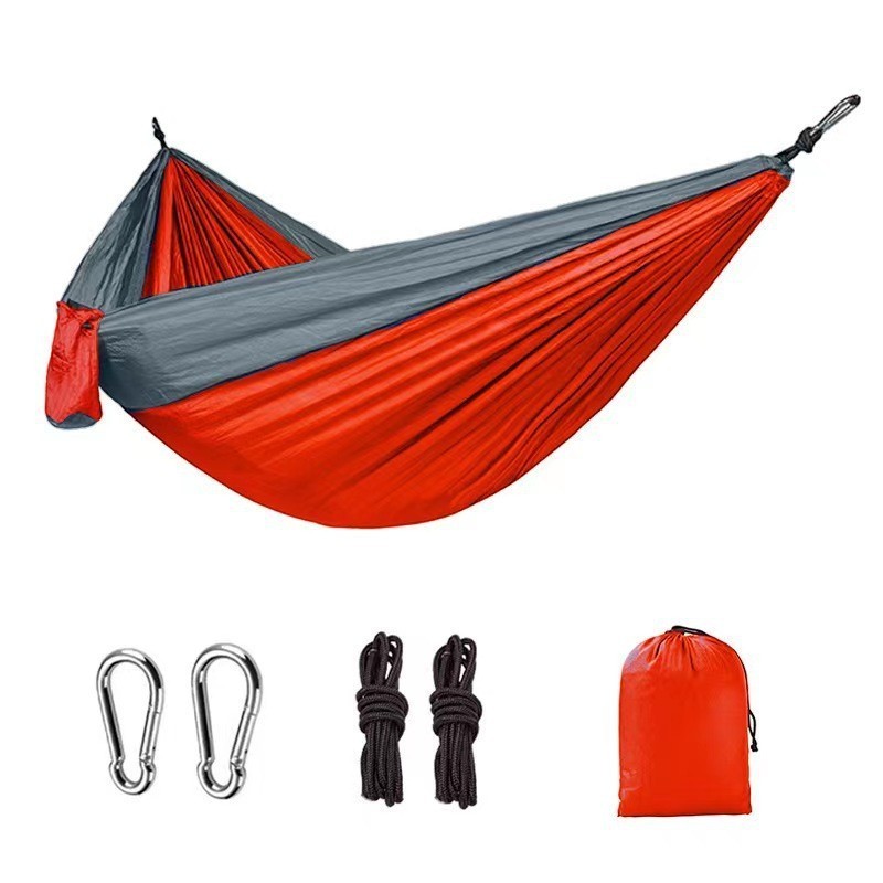 2 person portable hammock with mosquito net hanging hammock