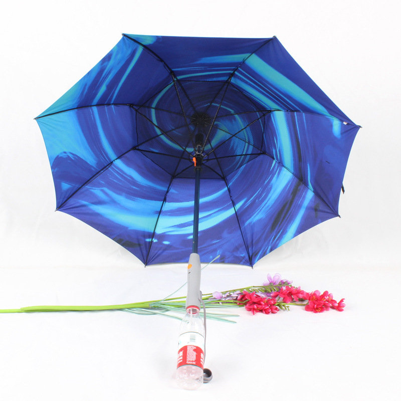 umbrella with fan and mister power bank head umbrella with fan