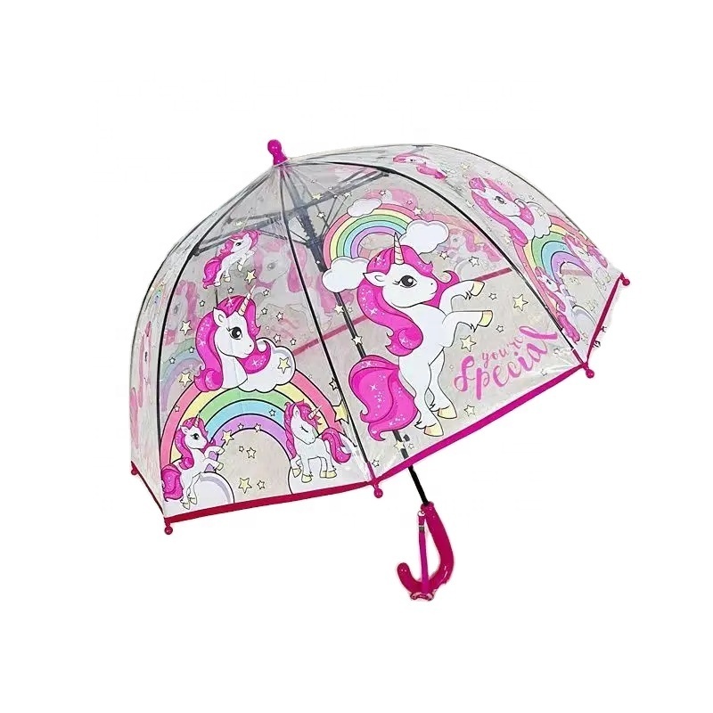 Raincoats For Kids With Umbrellas And Boots  Kids Umbrella Children Reflective Custom Logo Sun Umbrella