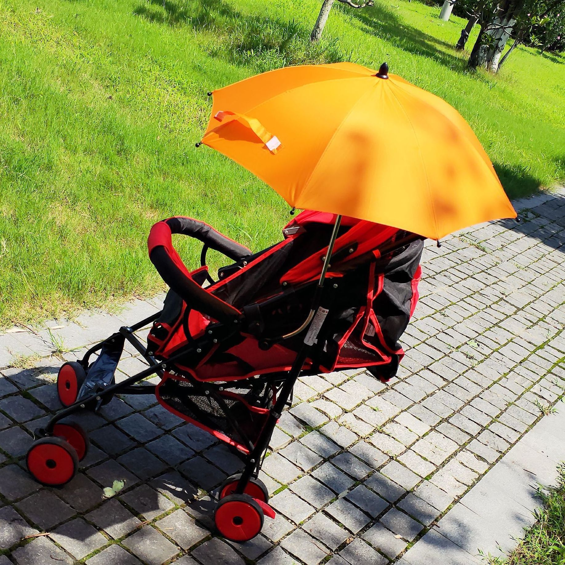 Travel Stroller Light Weight Airplane Umbrella Attachment A Pushchair Folding Umbrella Uv Protection