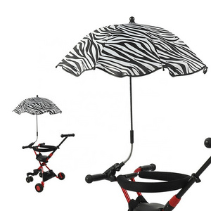 Wheelchair Stroller Bicycle Umbrella Attachment Hand Baby Stroller Fixture Umbrella Stiff Nylon Net Fabric