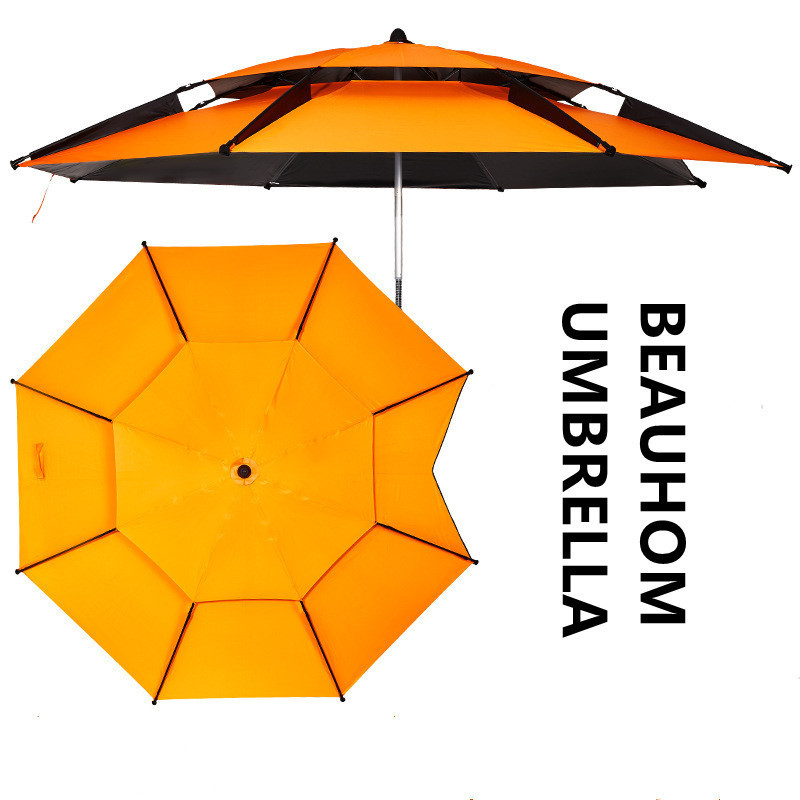 Automatic Open  Fishing Umbrella Fiberglass Straight Golf Size Rain Umbrella For Amazon Style Fishing Umbrella