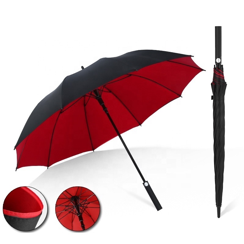 Sunscreen Sunshine Rain Dual Purpose Sun Golf Umbrellas  Oversized Double Layer Umbrellas Dual-use Business