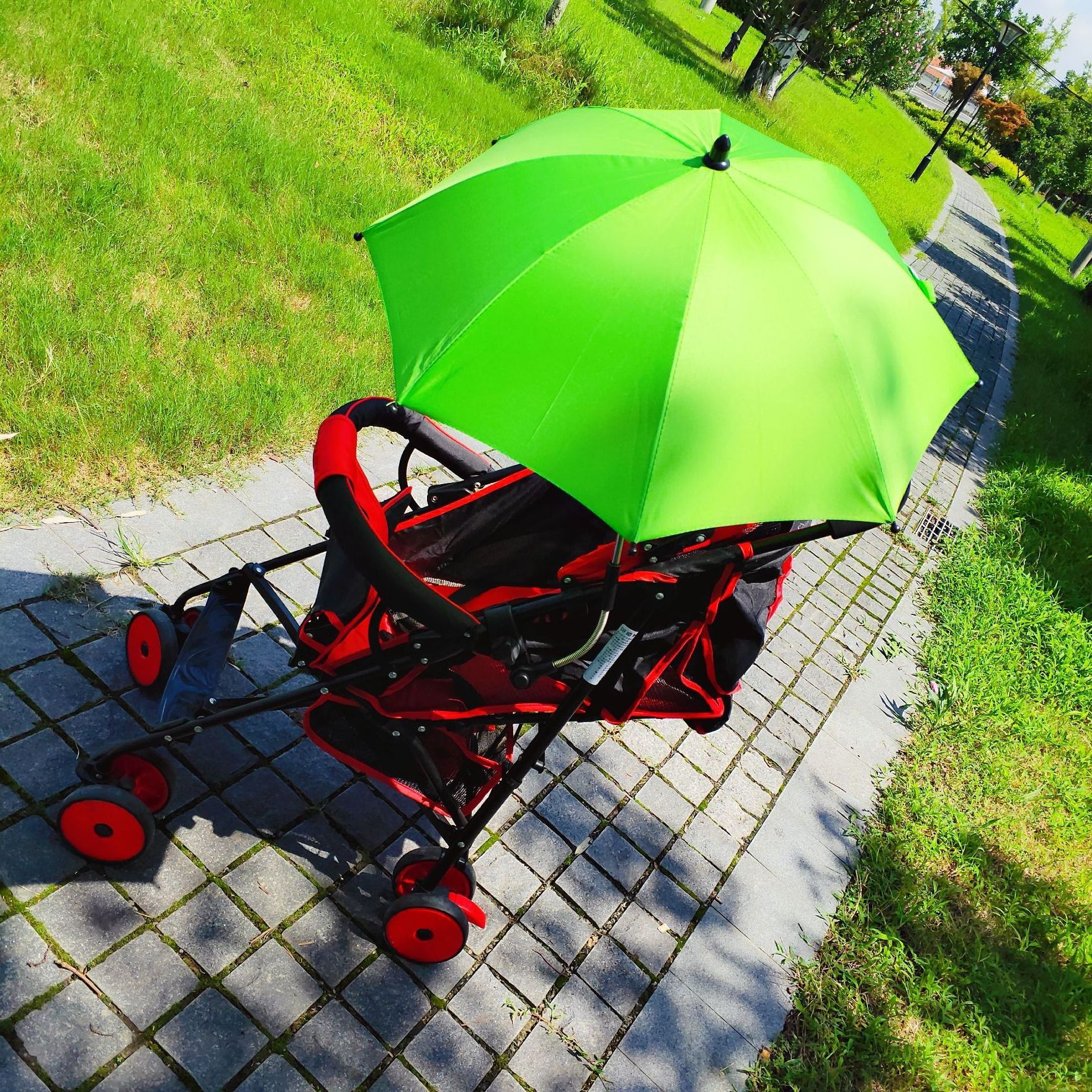 Travel Stroller Light Weight Airplane Umbrella Attachment A Pushchair Folding Umbrella Uv Protection