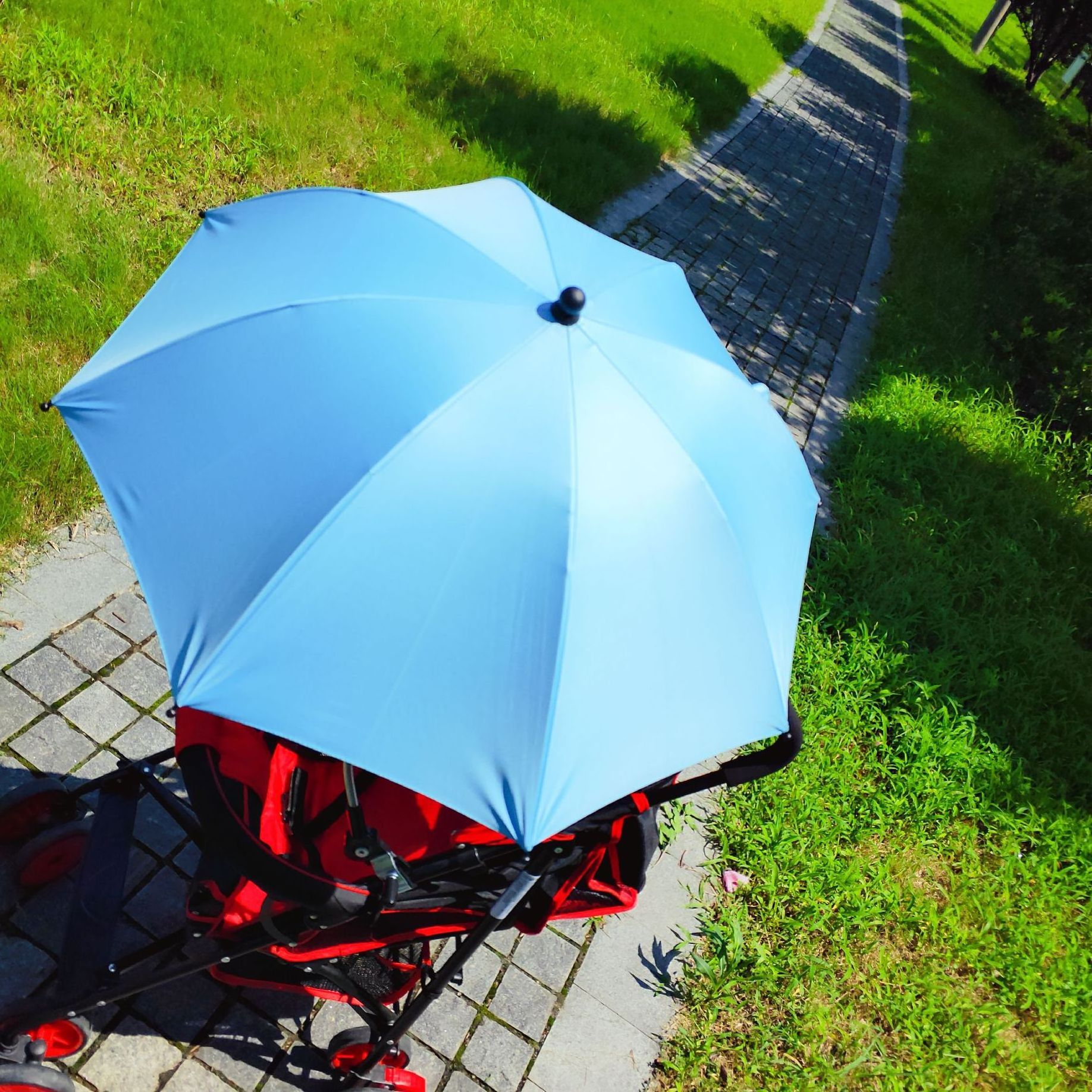 Travel Stroller Light Weight Airplane Umbrella Attachment A Pushchair Folding Umbrella Uv Protection