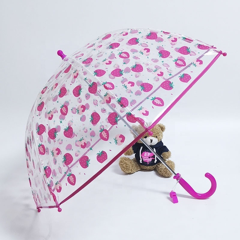 Raincoats For Kids With Umbrellas And Boots  Kids Umbrella Children Reflective Custom Logo Sun Umbrella