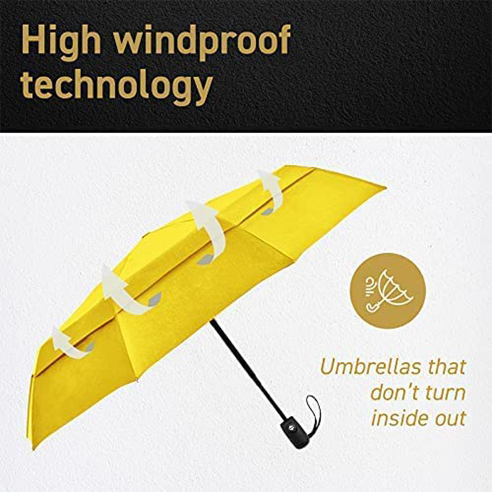 luxury umbrella 16 ribs solar panel umbrella pocket promotional umbrellas